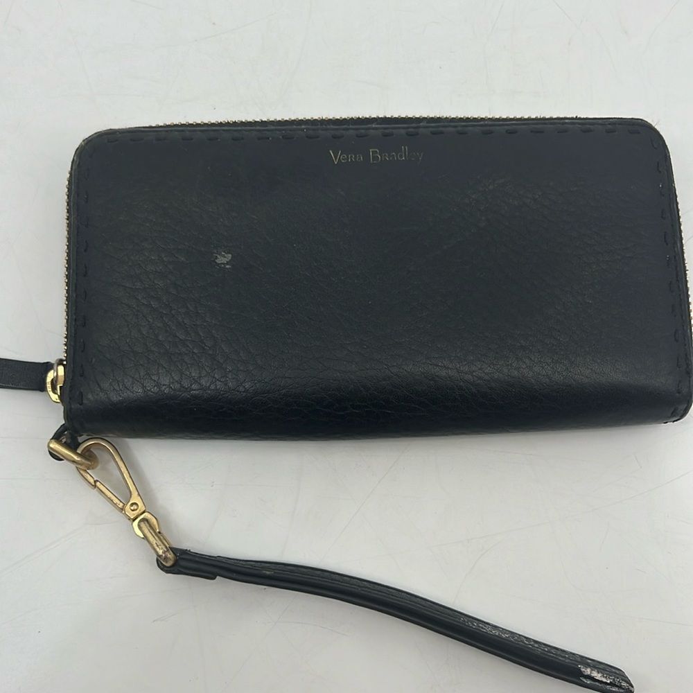 Vera Bradley Carson Wallet Black
